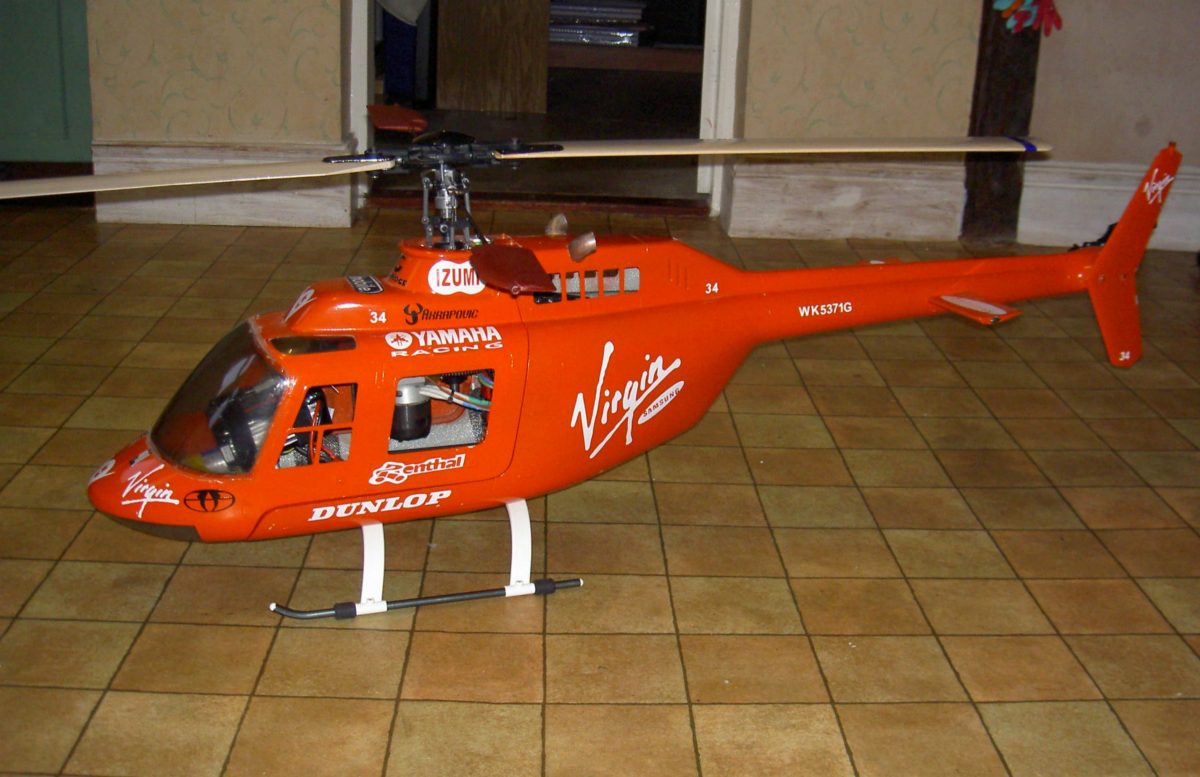 Vintage RC Helicopters JR Voyager
